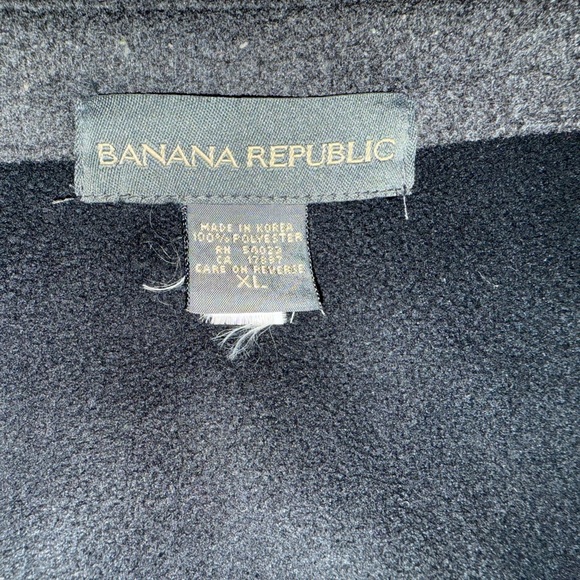 Banana Republic Charcoal Button-Up Shirt/Jacket - Picture 7 of 7